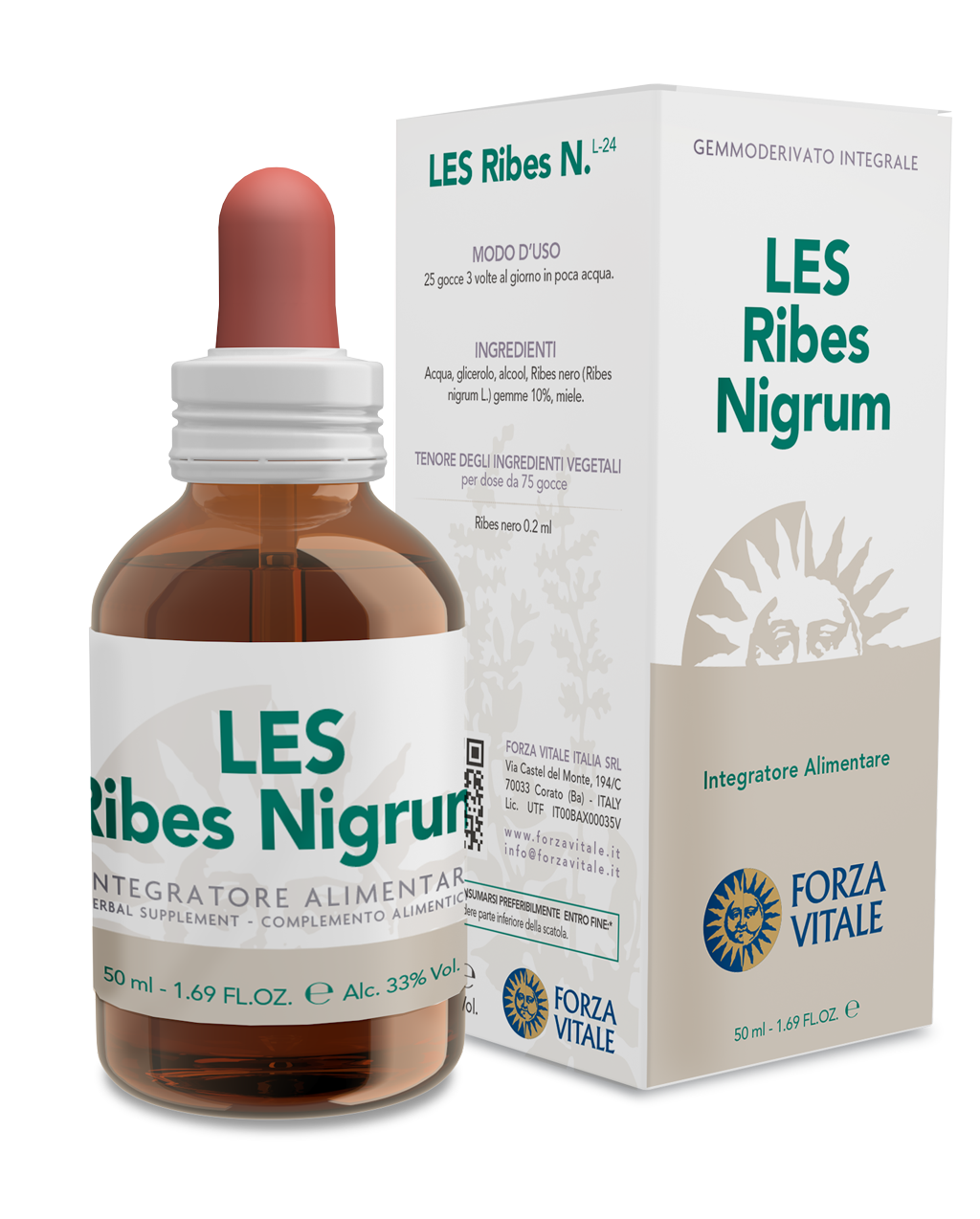 LES Ribus Nigrum · Forza Vitale · 50 ml