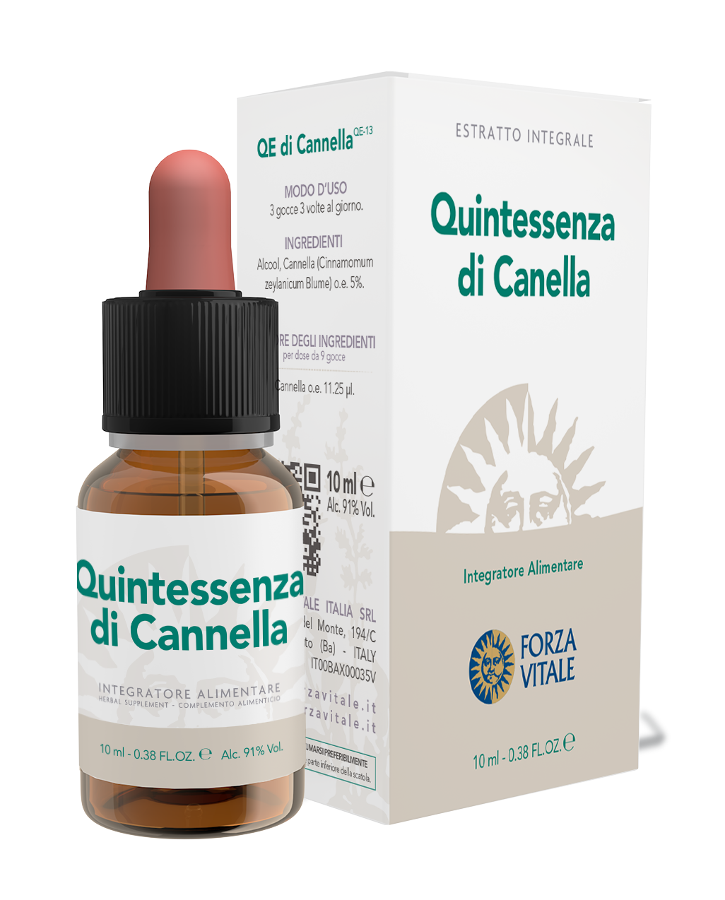QE Cannella (Canela) · Forza Vitale · 10 ml