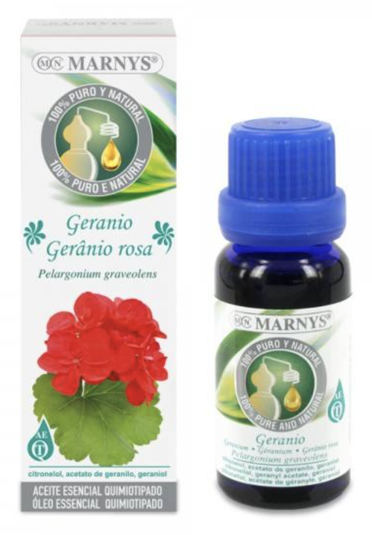 Aceite esencial de Geranio · Marnys · 15 ml
