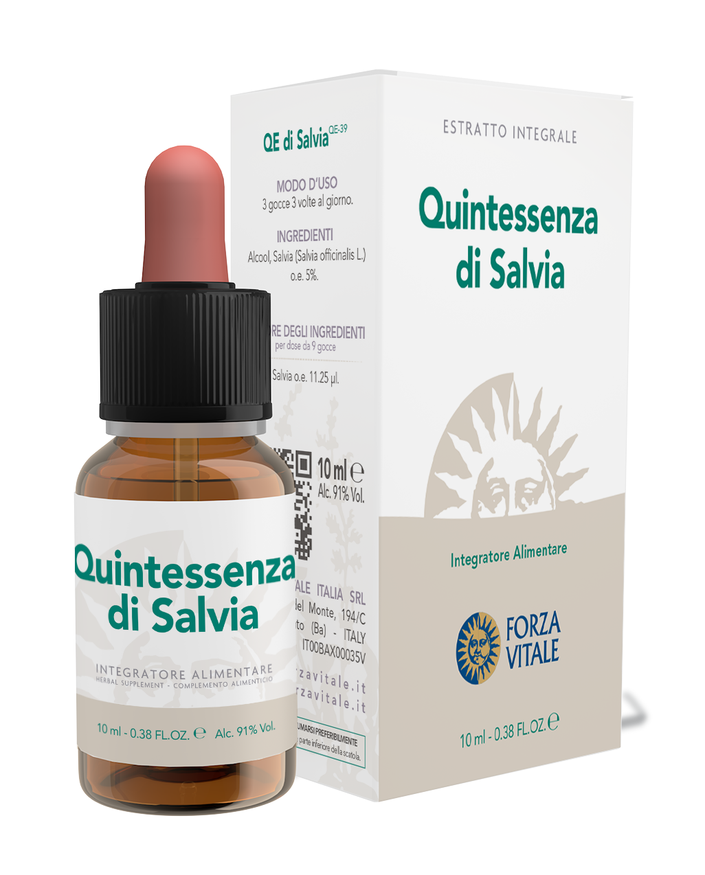 QE Salvia · Forza Vitale · 10 ml