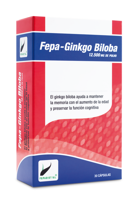 Fepa-Ginkgo Biloba · Fepadiet · 30 cápsulas
