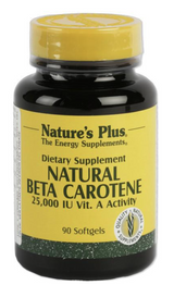 Natural Beta Caroteno · Nature's Plus · 90 perlas