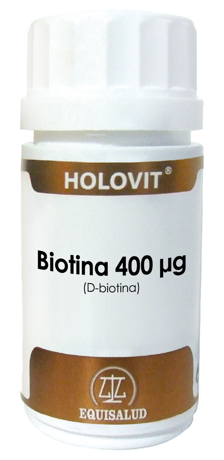 Holovit Biotina 400 mcg · Equisalud · 50 cápsulas