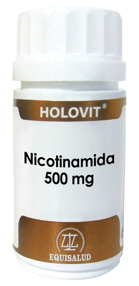 Holovit Nicotinamida 500 mg · Equisalud · 50 cápsulas