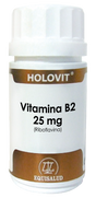 Holovit Vitamina B2 25 mg · Equisalud · 50 cápsulas