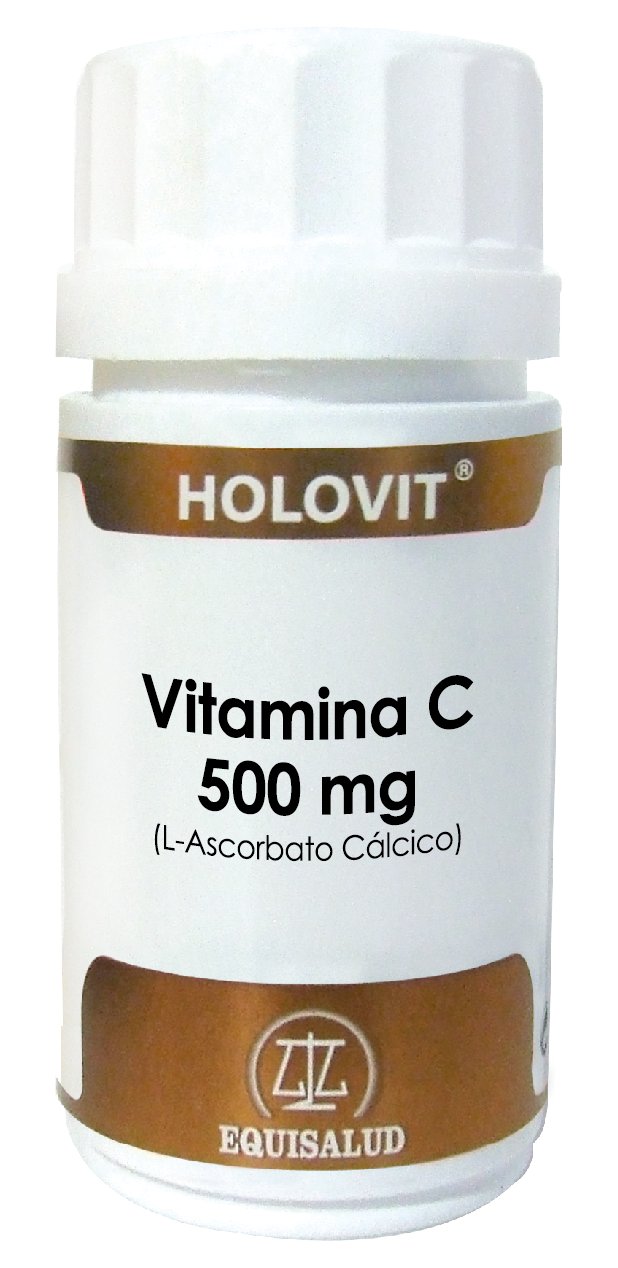 Holovit Vitamina C 500 mg · Equisalud · 50 cápsulas
