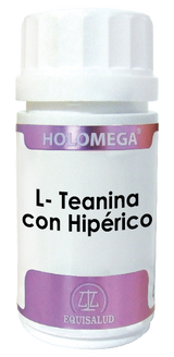 Holomega L-Teanina con Hiperico · Equisalud · 50 cápsulas