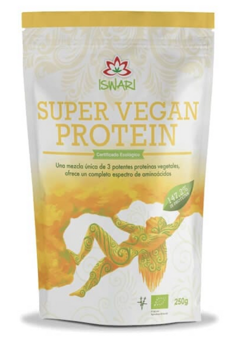 Super Vegan Protein BIO · Iswari · 250 gramos