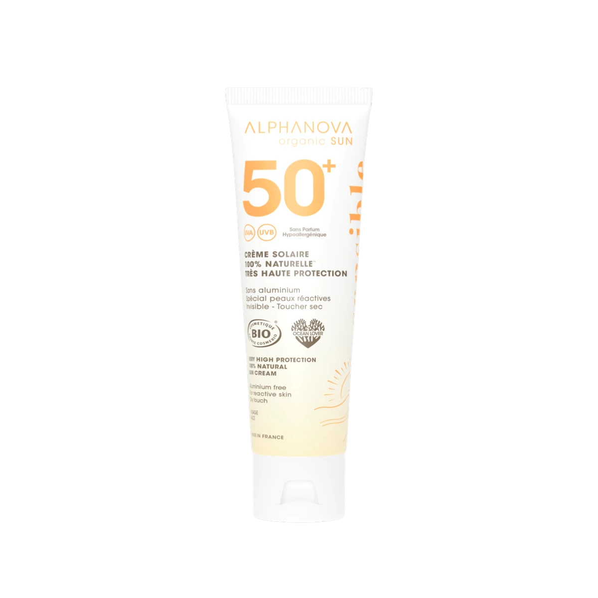 Protector Solar Facial BIO SPF50 · Alphanova · 50 ml