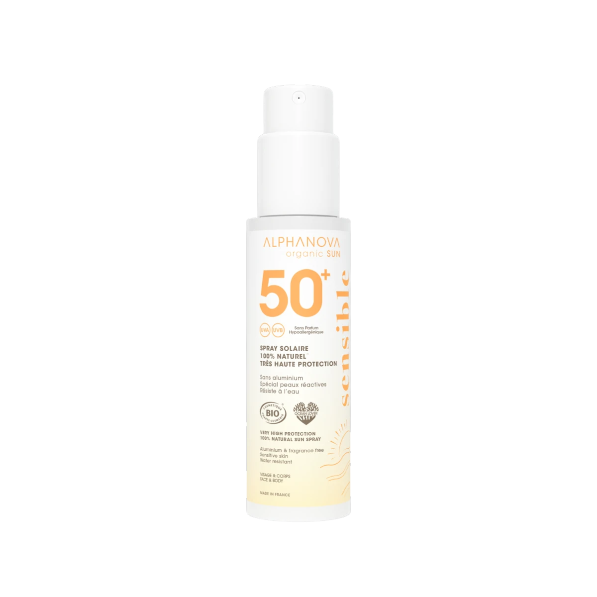 Protector Solar Familia SPF50 · Alphanova · 100 gramos