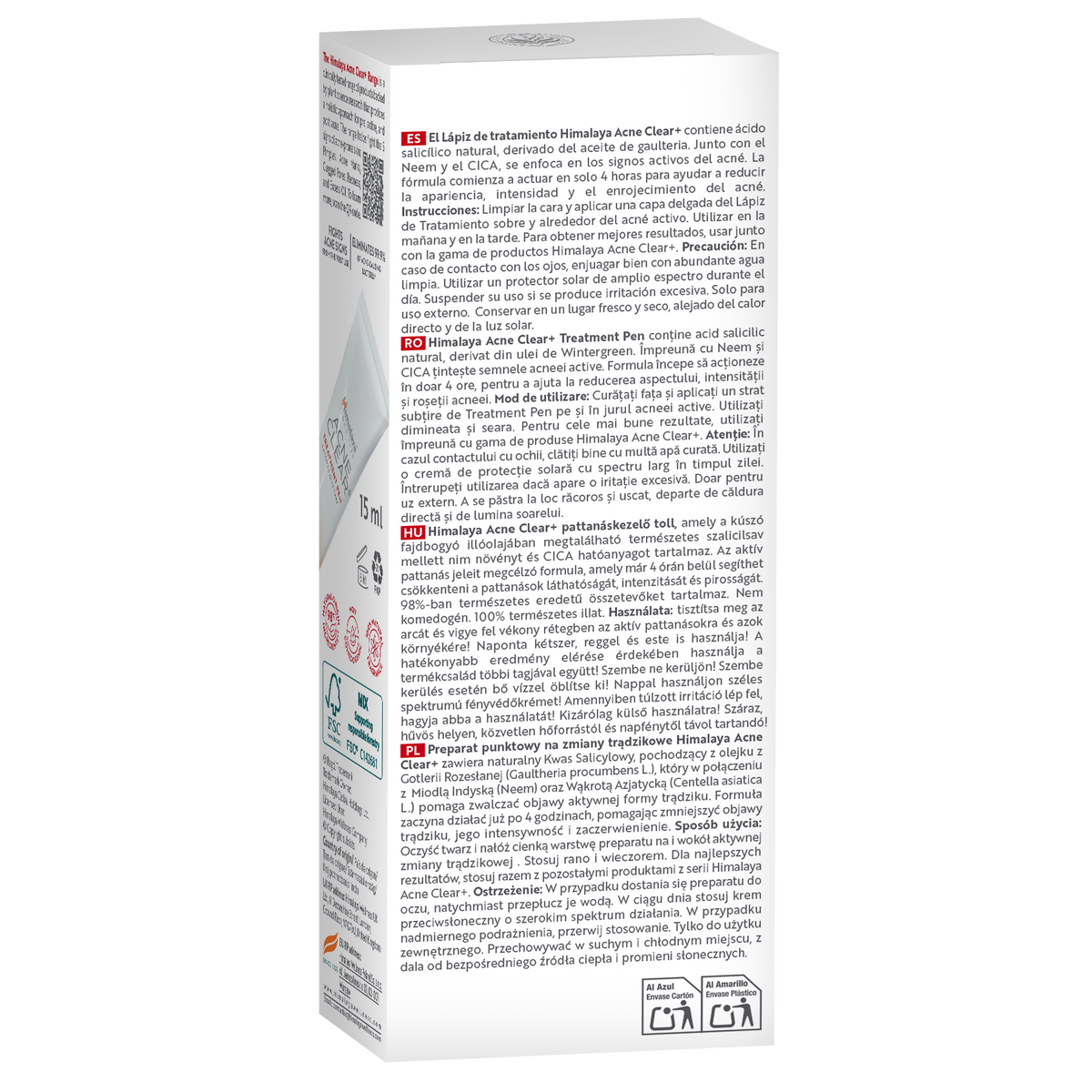 Acne Clear+ Treatment Pen · Himalaya · 15 ml