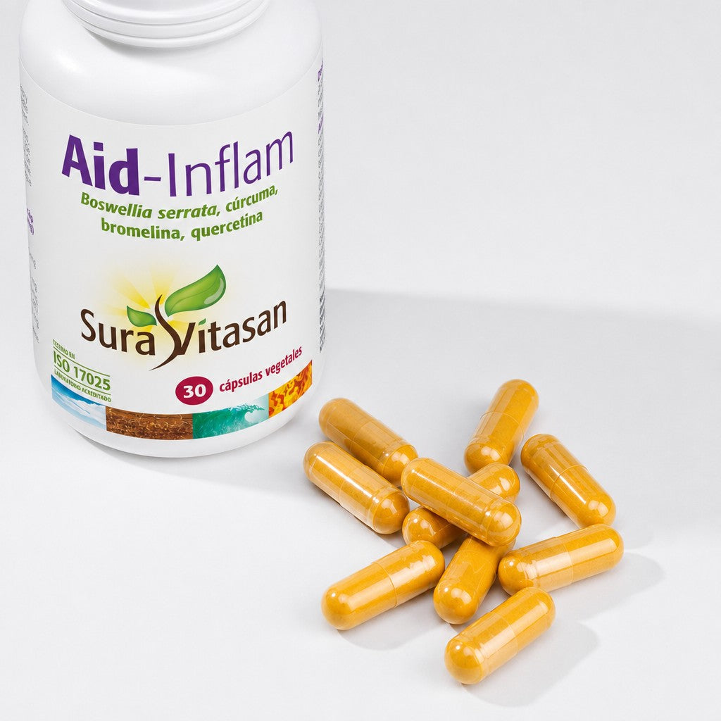 Aid-Inflam · Sura Vitasan — detalle envase