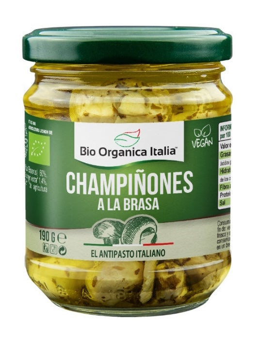 Champiñones a la Brasa · Bio Organica Italia · 190 gramos