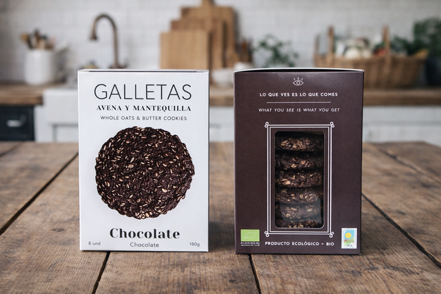 Galletas de Avena y Chocolate · Sierra Eco Foods