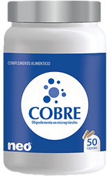 Cobre en Microgránulos · Neo · 50 cápsulas