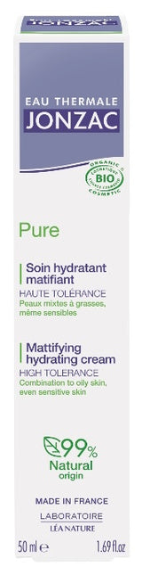 Crema Hidratante Matificante Pure · Eau Thermale Jonzac · 50 ml