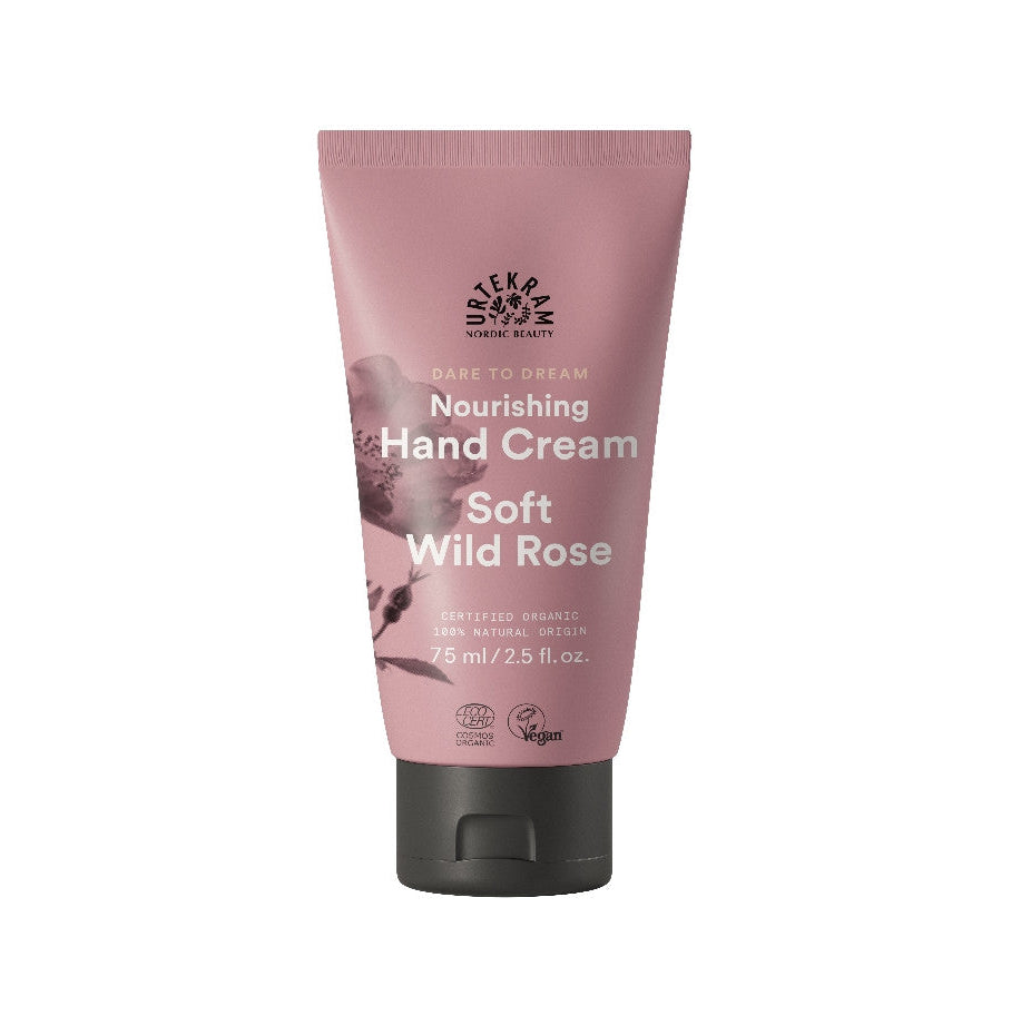 Crema de Manos de Rosas · Urtekram · 75 ml