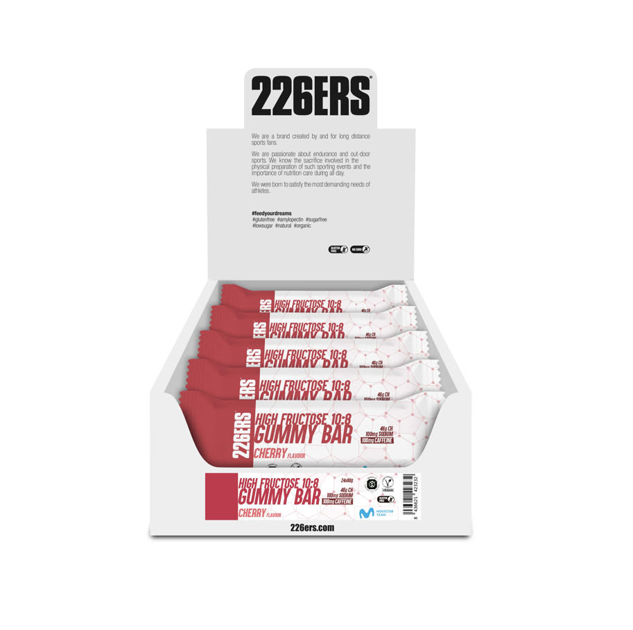 High Fructose Gummy Bar Sabor Cereza 226ERS - Caja 24 uds