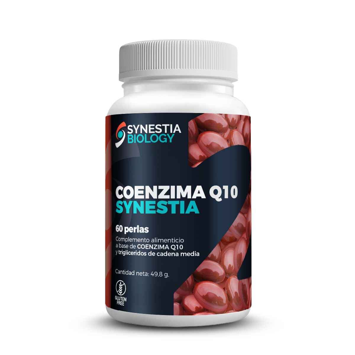 Coenzima Q10 · Synestia Biology · 60 perlas