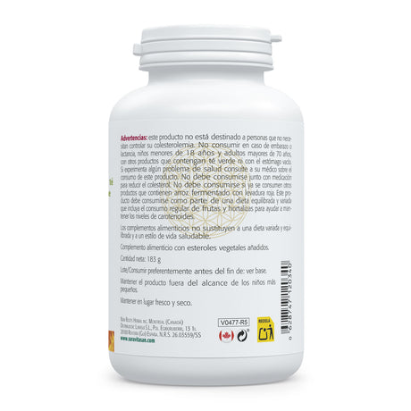 Colesterin · Sura Vitasan — información nutricional
