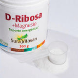 D-Ribosa + Magnesio · Sura Vitasan — detalle envase