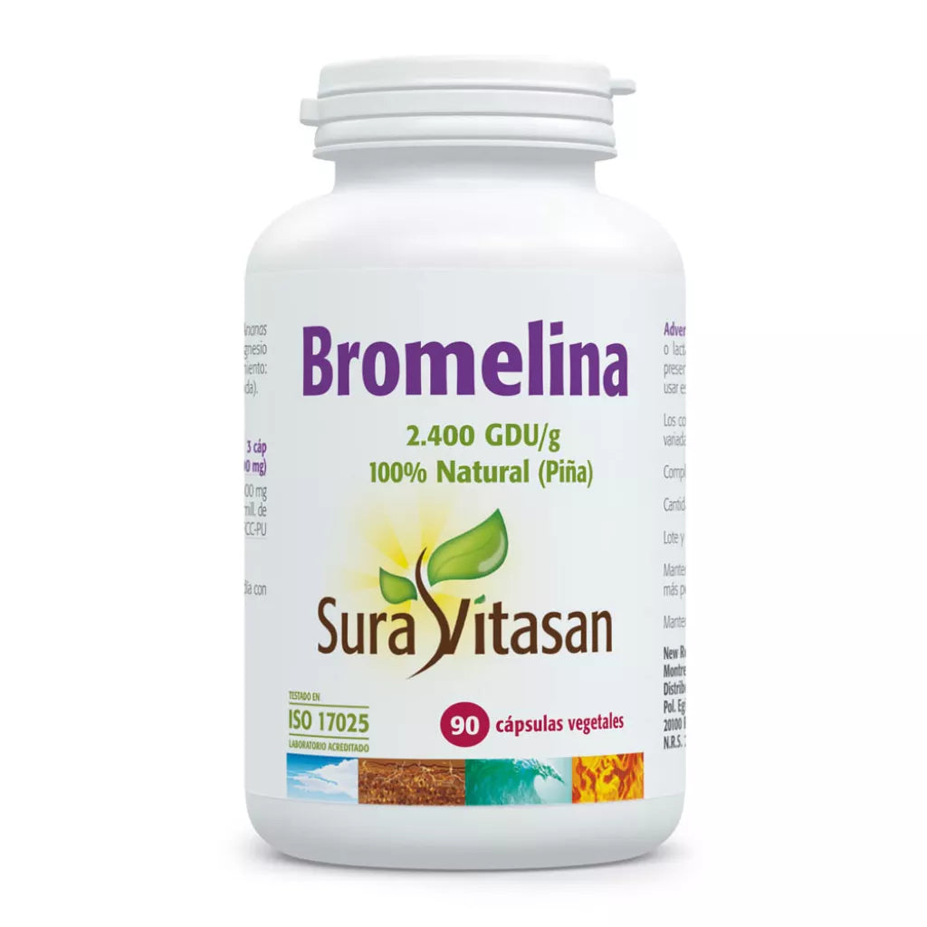 Bromelina 500 mg · Sura Vitasan · 30 cápsulas