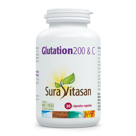 Glutáión 200 & C · Sura Vitasan · 30 cápsulas