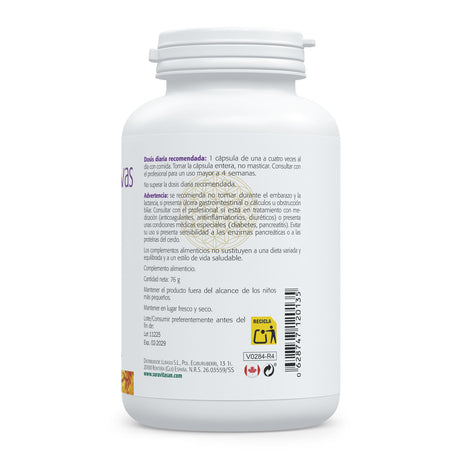 Enzymas Digestivas · Sura Vitasan — información nutricional