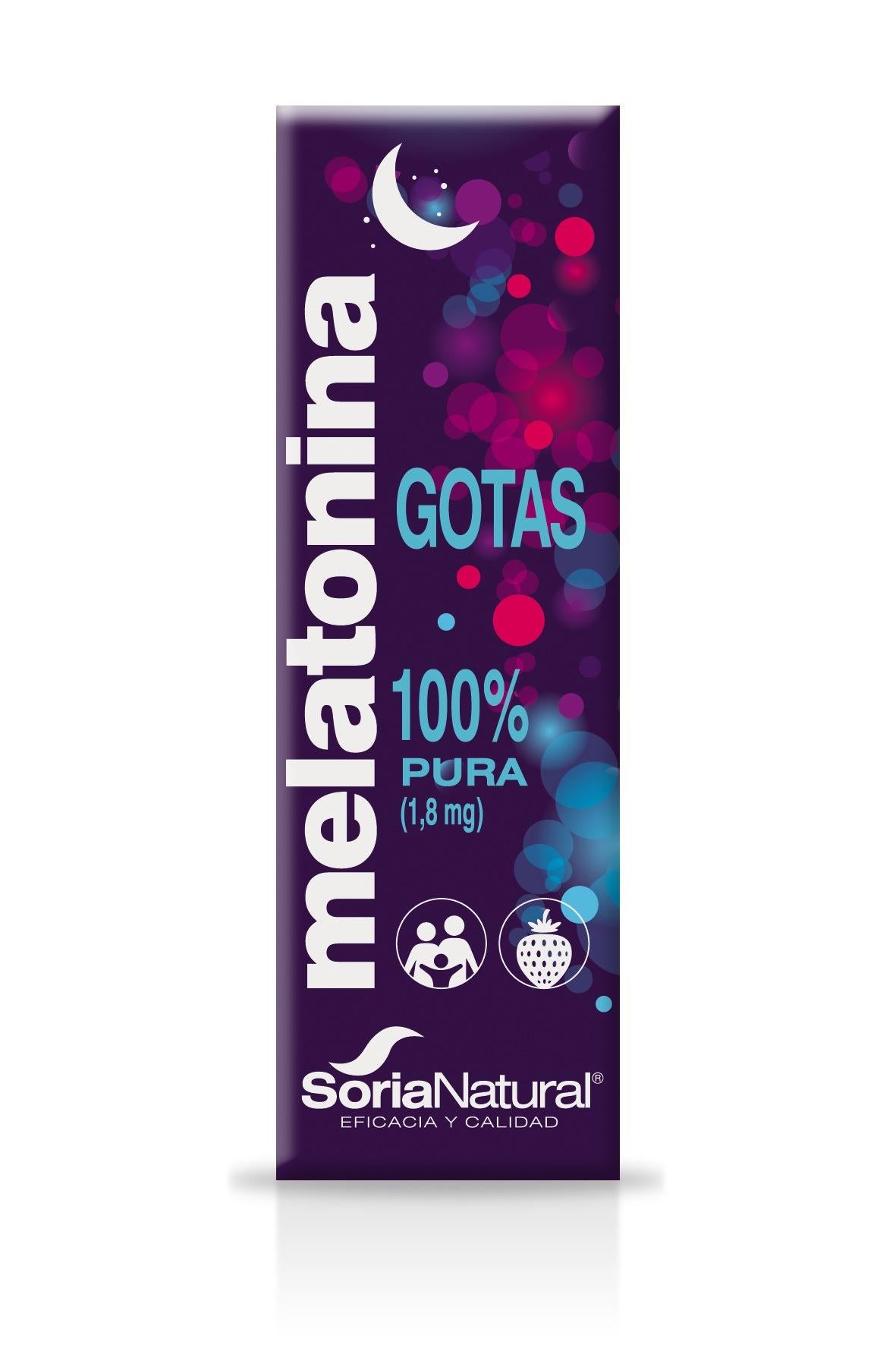 Melatonin Pura Gotas 1,8 mg · Soria Natural · 50 ml