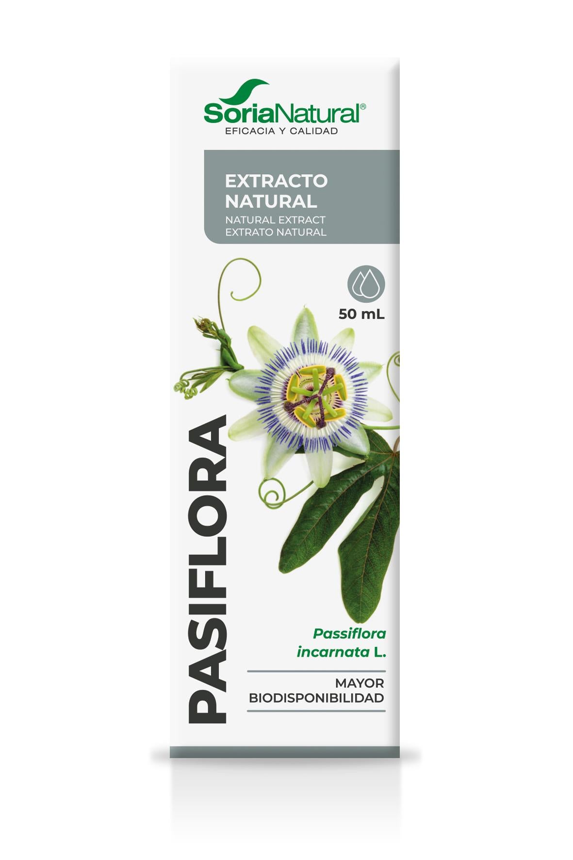 Extracto de Natural de Pasiflora · Soria Natural · 50 ml