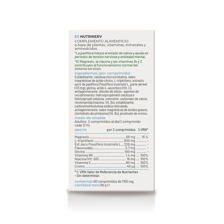 Nutrinerv · Soria Natural · 60 comprimidos
