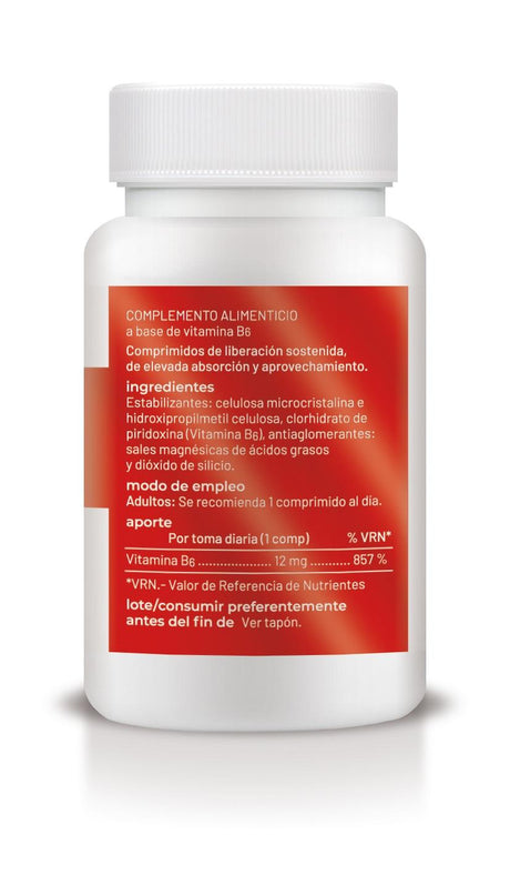 Vitamina B6 · Soria Natural · 60 comprimidos