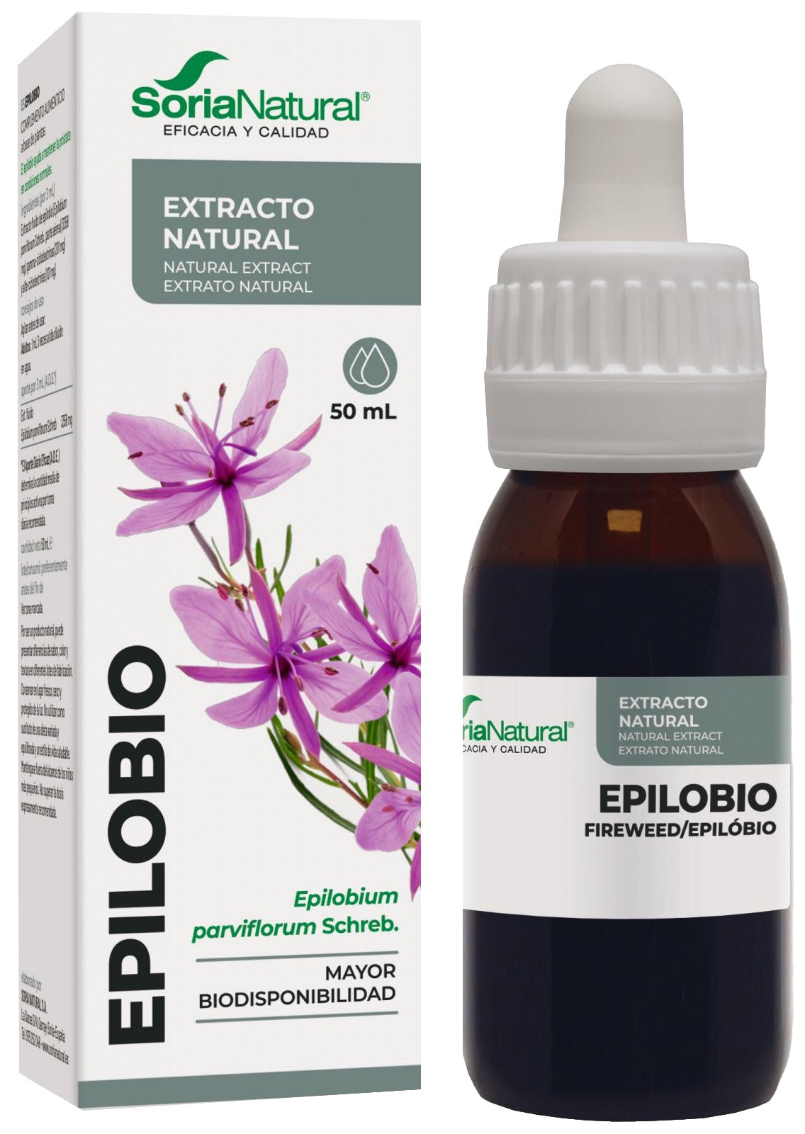 Extracto de Epilobio · Soria Natural · 50 ml