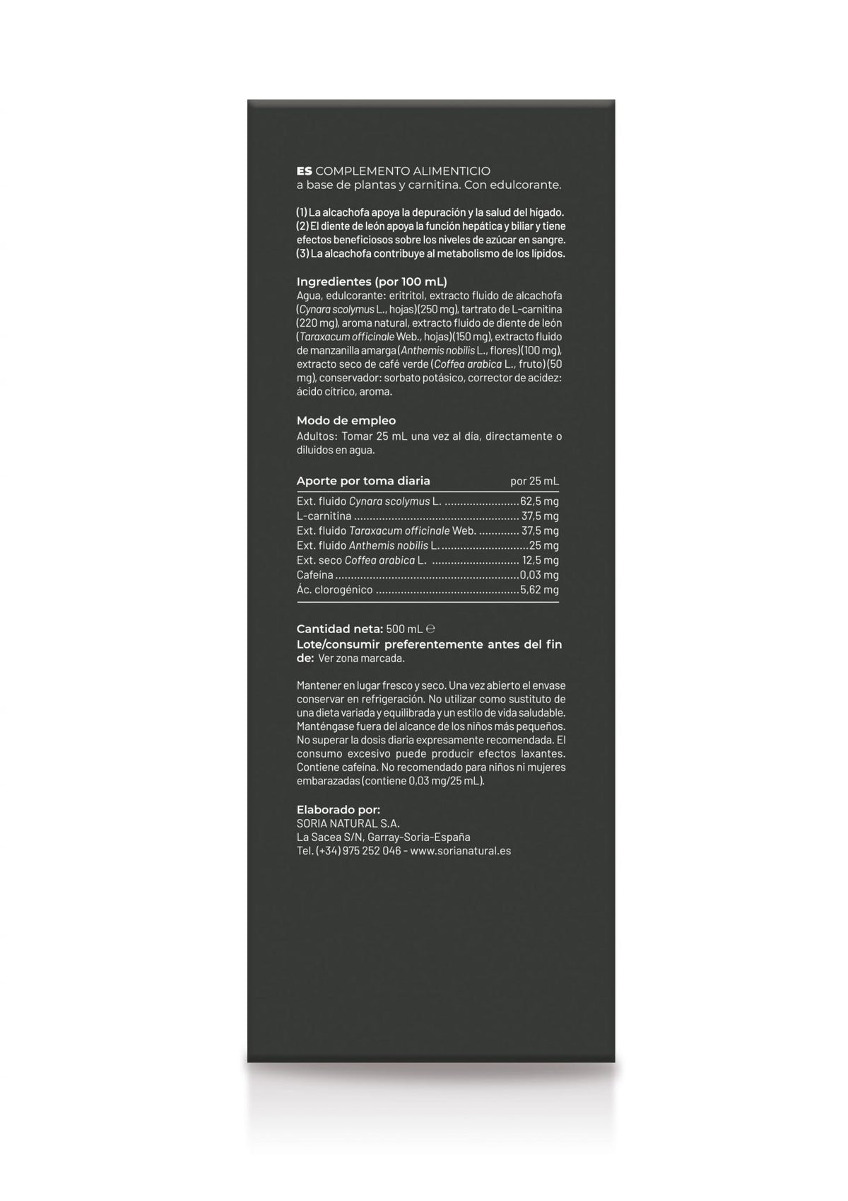 Drenavit · Soria Natural · 500 ml