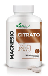 Citrato de Magnesio · Soria Natural · 120 comprimidos
