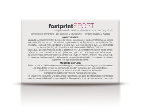 Fost Print Sport · Soria Natural · 20 viales