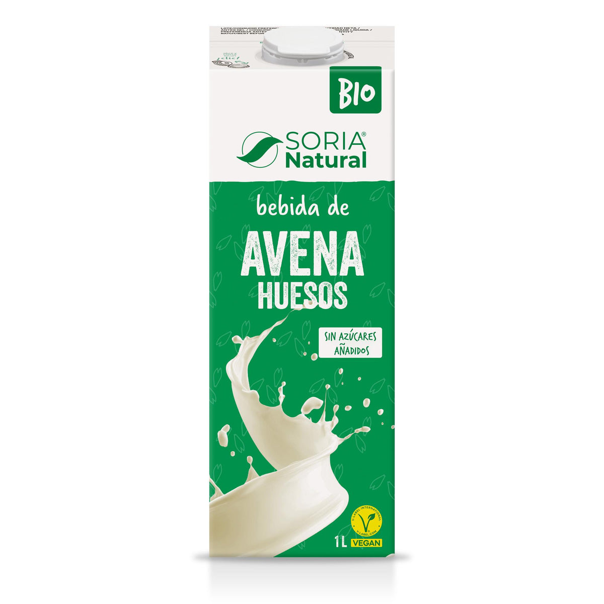 Bebida de Avena Huesos Bio · Soria Natural · 1 litro - 1