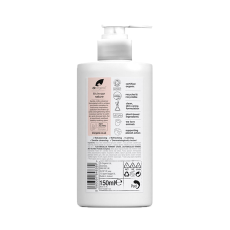 Crema Limpiadora Probiótica Skin Calm · Dr Organic · 150 ml