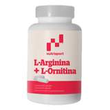 L-Arginina + L-Ornitina · Nutrisport · 100 cápsulas