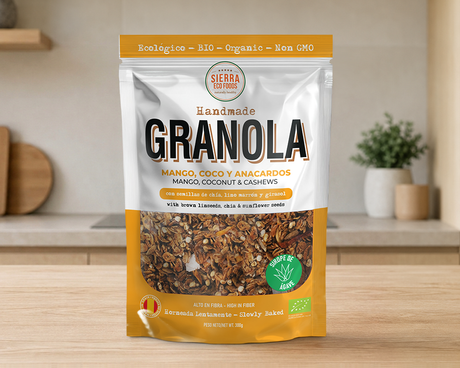 Granola de Mango, Coco y Anacardos · Sierra Eco Foods