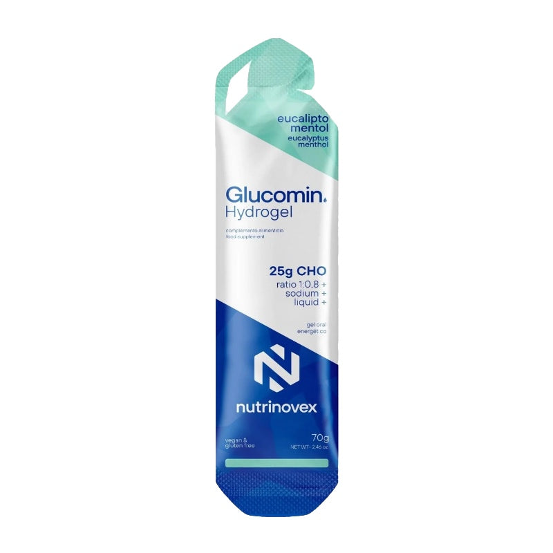 Glucomin Hydrogel Eucalipto Mentol · Nutrinovex · 70 gramos
