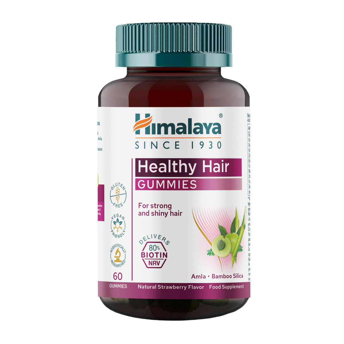Healthy Hair · Himalaya · 60 gummies