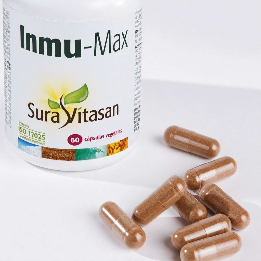 Inmu Max · Sura Vitasan — detalle cápsulas