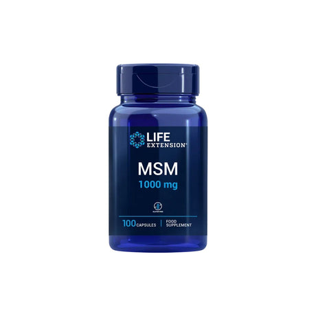 MSM 1.000 mg · Life Extension · 100 cápsulas