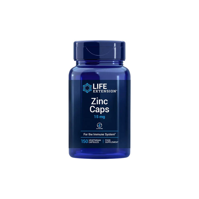 Zinc Caps 15 mg · Life Extension · 150 cápsulas