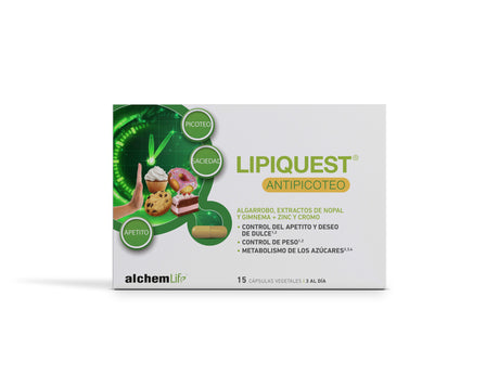 Lipiquest Antipicoteo · AlchemLife · 15 cápsulas