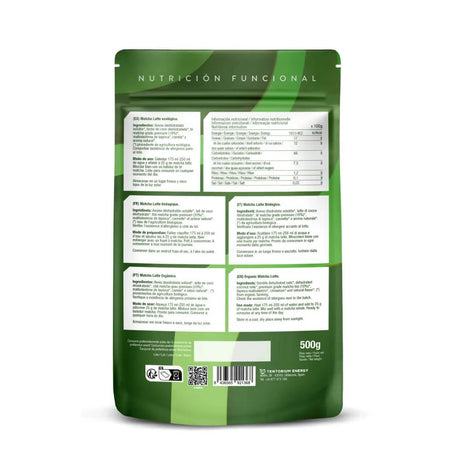 Matcha Latte Extra Cream Eco · Energy Feelings · 500 gramos
