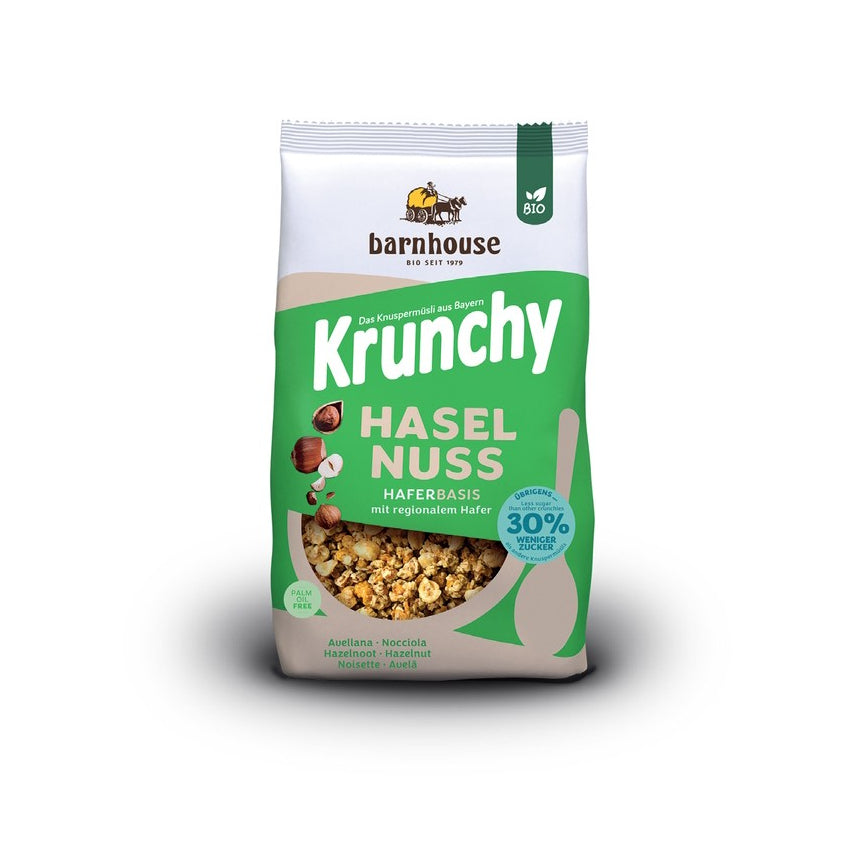 Muesli Krunchy Avellanas 30% Menos de Azúcar · Barnhouse · 500 gramos