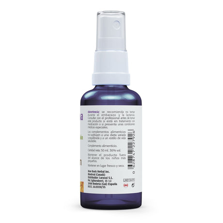 Melatonina Spray · Sura Vitasan — información nutricional
