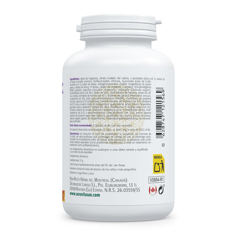 MultiNutriMax · Sura Vitasan — información nutricional